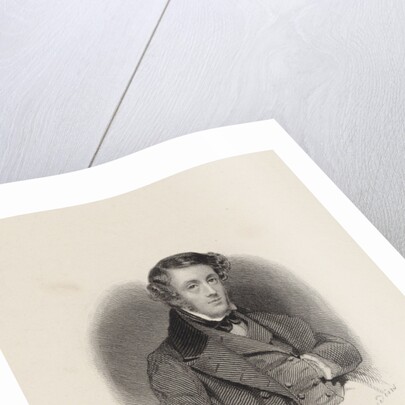 Portrait of the composer Albert Grisar, 1835 by Anonymous