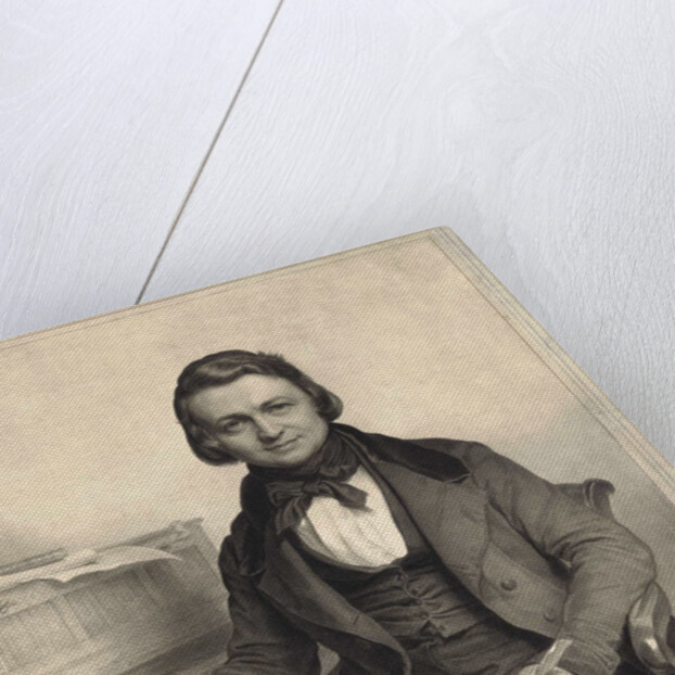Portrait of the composer Charles-Louis Hanssens, 1840s by Anonymous