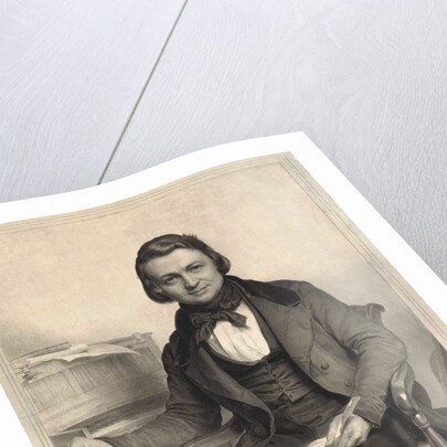 Portrait of the composer Charles-Louis Hanssens, 1840s by Anonymous