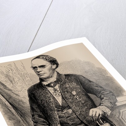 Portrait of the composer Jacques Fromental Halévy, 1862 by Anonymous