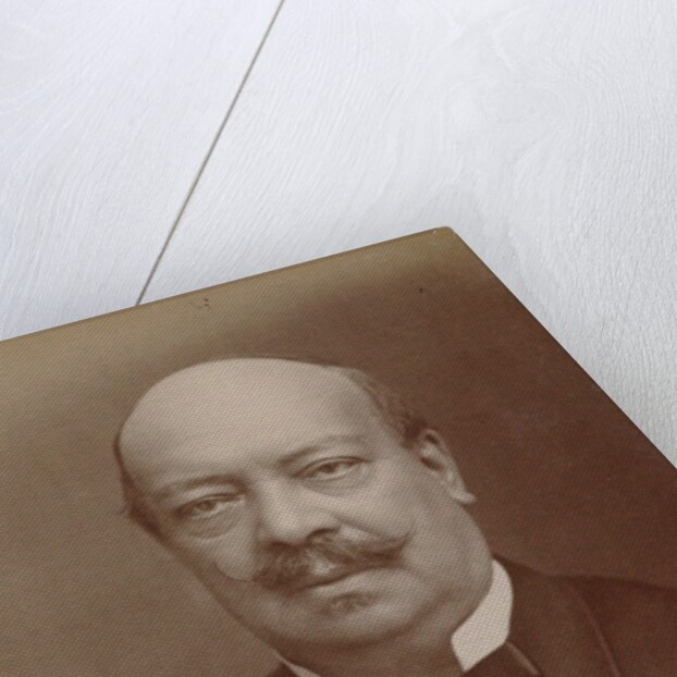 Portrait of the harpist and composer Félix Godefroid, 1890s by Anonymous