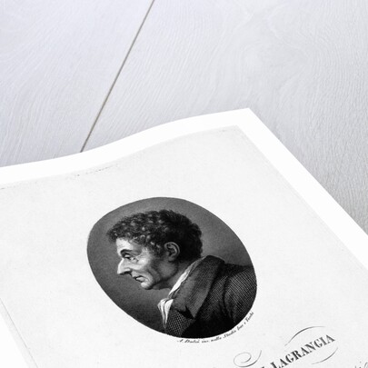 Portrait of the mathematician Joseph-Louis Lagrange, by Anonymous