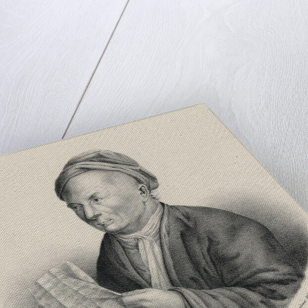 Portrait of the organist and composer Gottfried August Homilius, c. 1830 by Anonymous