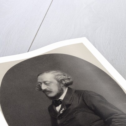 Portrait of the pianist and composer Stephen Heller, 1860 by Anonymous