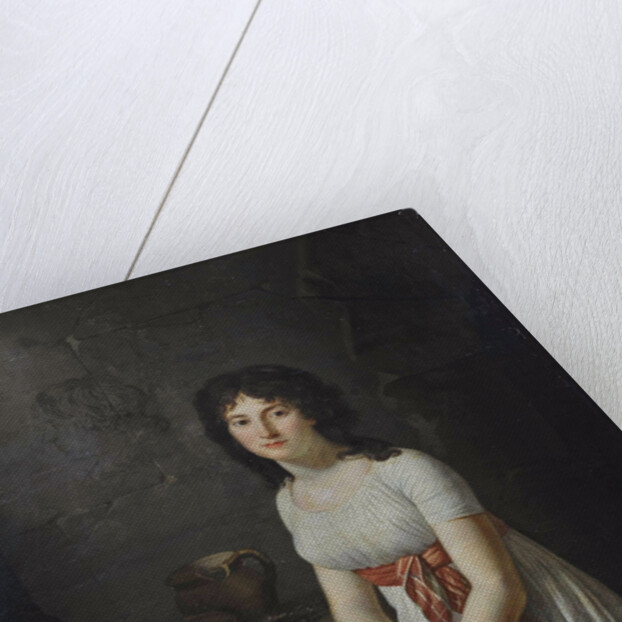 Portrait of Thérésa Tallien in a cell in La Force Prison, 1796 by Anonymous