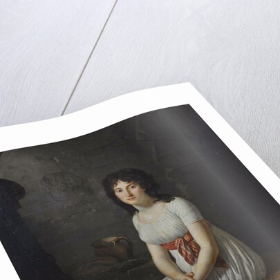 Portrait of Thérésa Tallien in a cell in La Force Prison, 1796 by Anonymous