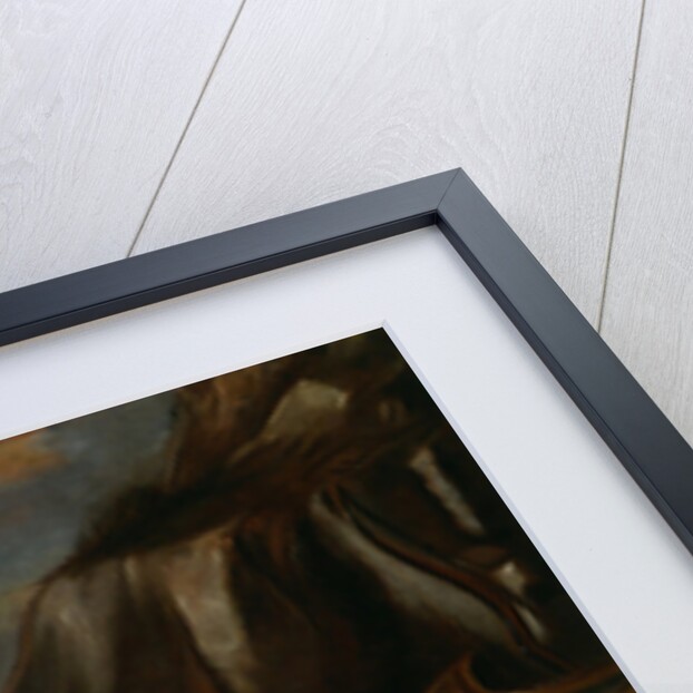 Rinaldo preventing Armida from committing suicide, 1664 by Anonymous