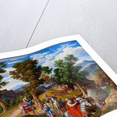 Serpentara Landscape with the Procession of the Magi, 1820 by Anonymous