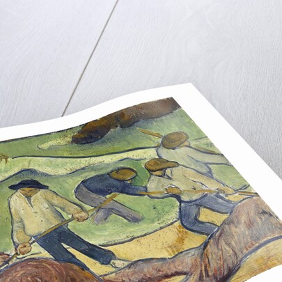 Small landscape with tang-fishermen, c. 1889 by Anonymous