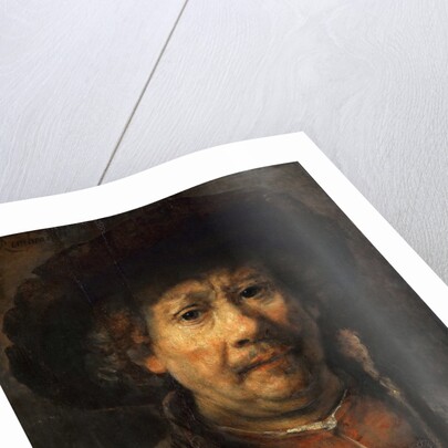 Small Self-Portrait, ca 1657 by Anonymous