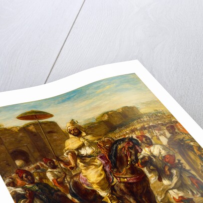 Sultan Moulay Abd al-Rahman, 1862 by Anonymous