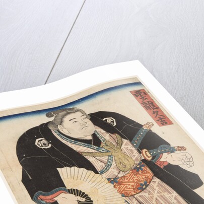 Sumo Wrestler Unryu Kyukichi (Unryu Hisakichi), 1830s by Anonymous