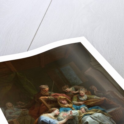 The Birth of the Virgin, 1744 by Anonymous