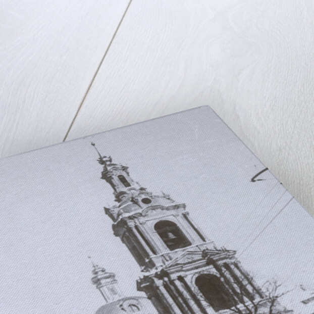 The Church of Holy Martyr Nikita at Old Basmannaya street in Moscow, 1929 by Anonymous