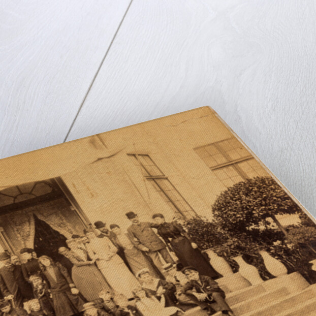 The English, Greek, Russian and Danish royal families at Bernstorff Palace, Denmark, 1890 by Anonymous
