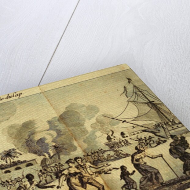 The Haitian Revolution. Slave rebellion on the night of 21 August 1791, c. 1815 by Anonymous