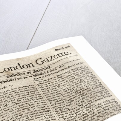 The London Gazette, 1674 by Anonymous