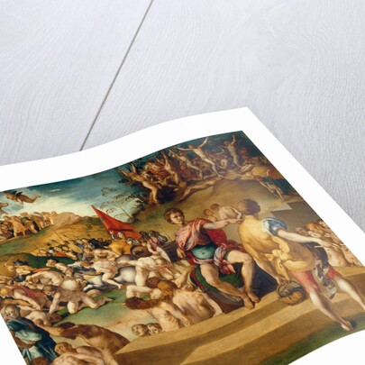 The Martyrdom of the Ten Thousand, ca 1529 by Anonymous