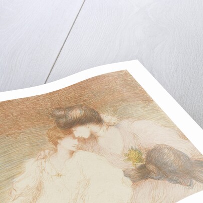 Two Young Women in a Boat (Deux jeunes femmes dans une barque), by Anonymous