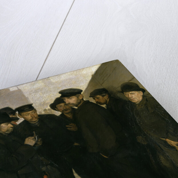 Unemployed (Day Laborers at the Port of Hamburg), 1908-1909 by Anonymous