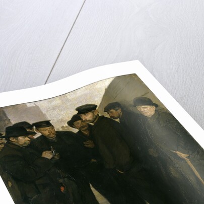 Unemployed (Day Laborers at the Port of Hamburg), 1908-1909 by Anonymous