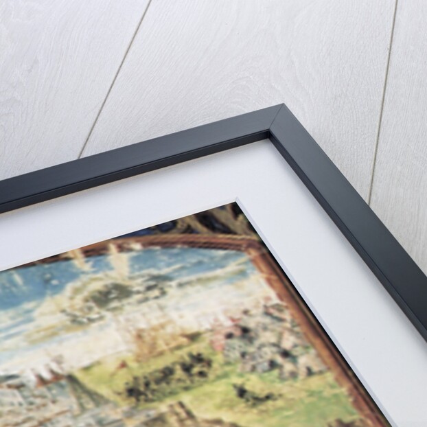 View of Lisbon. Miniature from Crónica de Dom Afonso Henriques by Duarte Galvão, ca. 1505-1510 by Anonymous