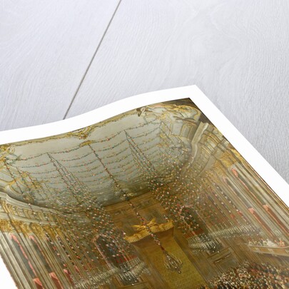 Wedding Supper in the Redoute Hall of the Vienna Hofburg, 1760, 1763 by Anonymous