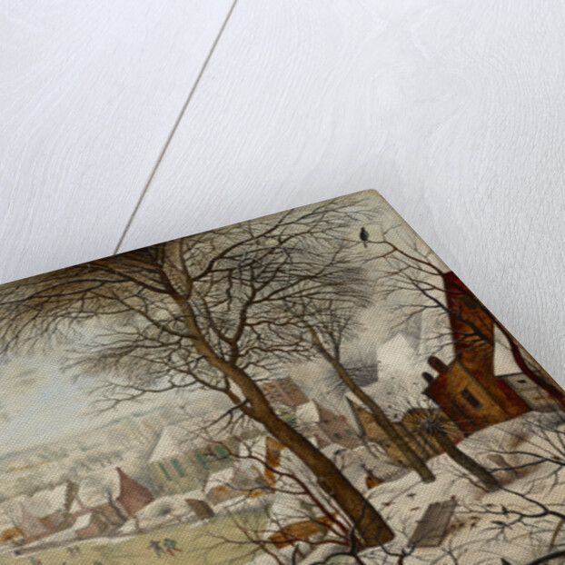 Winter landscape with a Bird Trap, 1631 by Anonymous