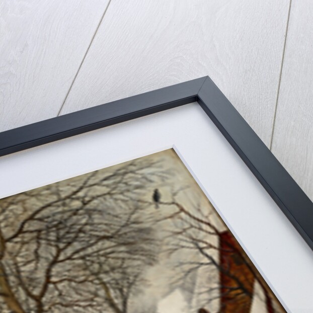 Winter landscape with a Bird Trap, 1631 by Anonymous