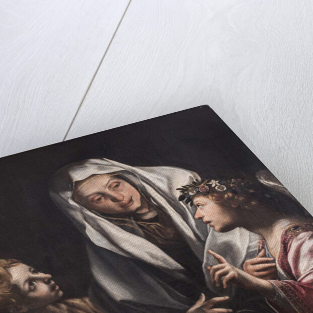 The Vision of Saint Frances of Rome by Anonymous