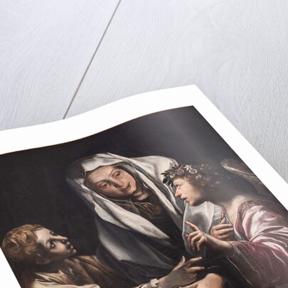 The Vision of Saint Frances of Rome by Anonymous
