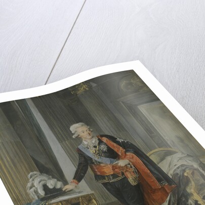 Portrait of King Gustav III of Sweden, 1792 by Anonymous