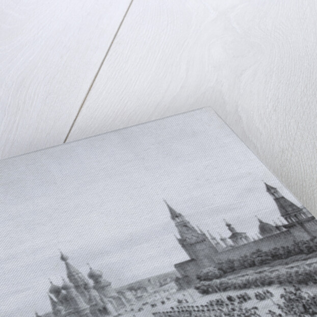 Red Square in Moscow, 1820s by Anonymous