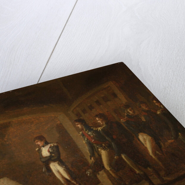 Napoleon before the Tomb of Frederick the Great by Anonymous