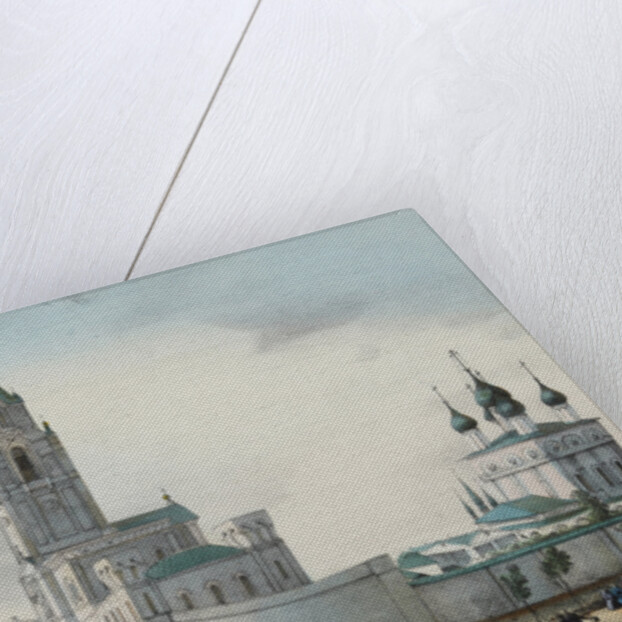 The Passion (Strastnoy) Monastery in Moscow, 1865 by Anonymous