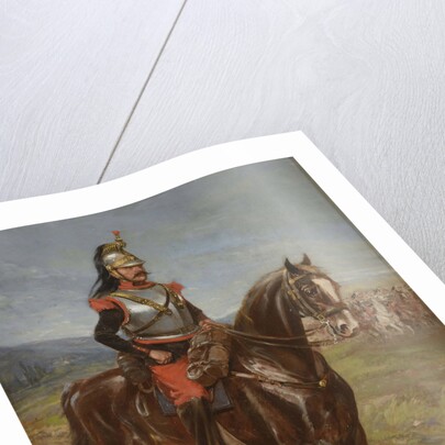 Cuirassier of the 1st Cuirassier Regiment, 1905 by Anonymous