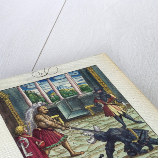 The Knights Tournament. From: Der Theuerdank by Melchior Pfinzing, 1517 by Anonymous