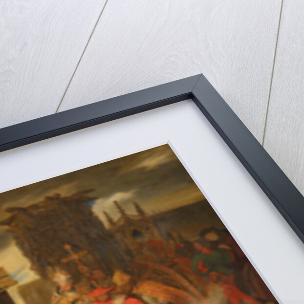 The death of Joan of Arc by Anonymous