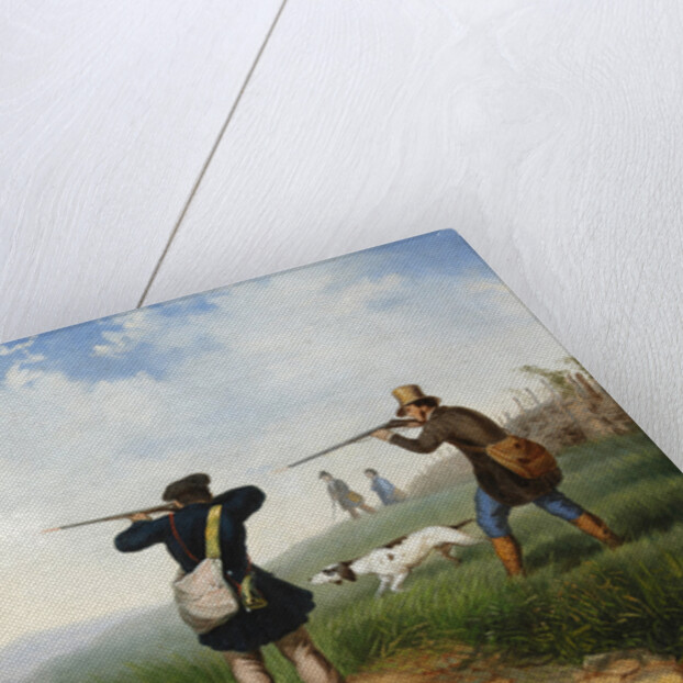 Hunting, 1848 by Anonymous