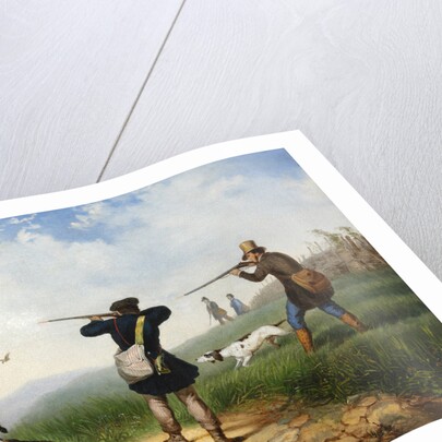 Hunting, 1848 by Anonymous