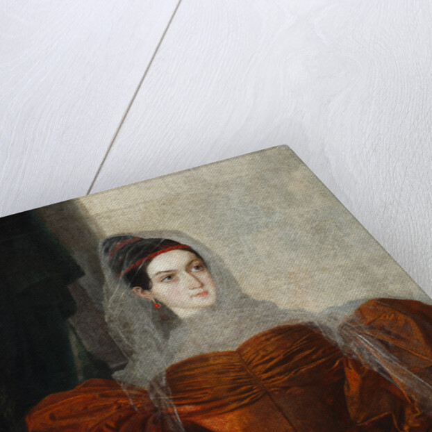 Portrait of Vera Alexandrovna Nashchokina, End 1830s by Anonymous