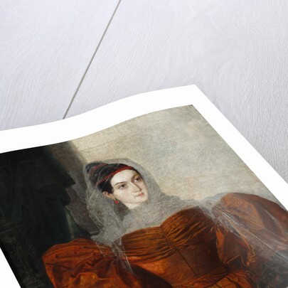 Portrait of Vera Alexandrovna Nashchokina, End 1830s by Anonymous