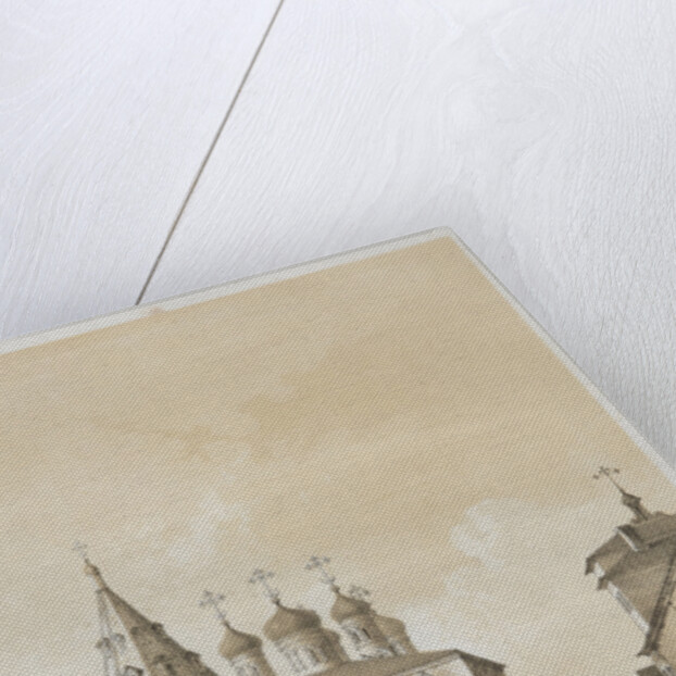 The Church of Saint Basil of Caesarea in Moscow, 1847-1852 by Anonymous