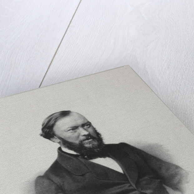 Portrait of the Dramatist Alexander Nikolayevich Ostrovsky, 1860s by Anonymous