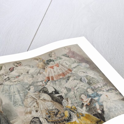 Ladies Fashion, End 1840s by Anonymous