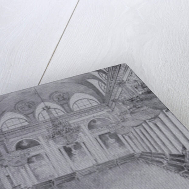 Interior of the Ballroom of the Assembly of the Nobility in Moscow, 1840s by Anonymous