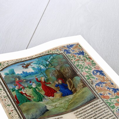 Orpheus torn by the Maenads, c. 1480 by Anonymous