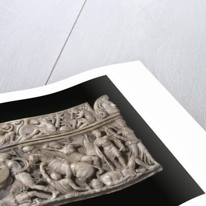 Sarcophagus with battle scenes between the Greeks and the Amazons, 2nd cen. AD by Anonymous