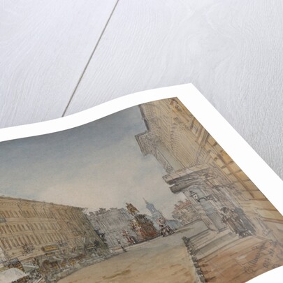 Voznesensky Prospekt in Saint Petersburg, 1859 by Anonymous