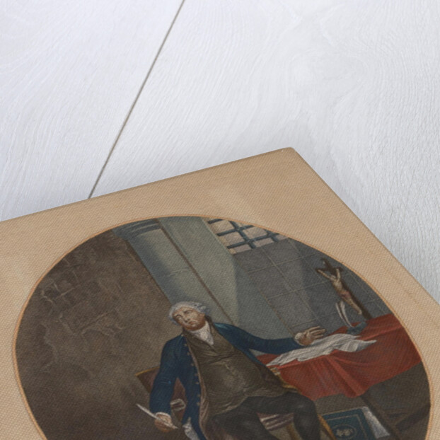 Louis XVI in the Temple, ca 1797 by Anonymous